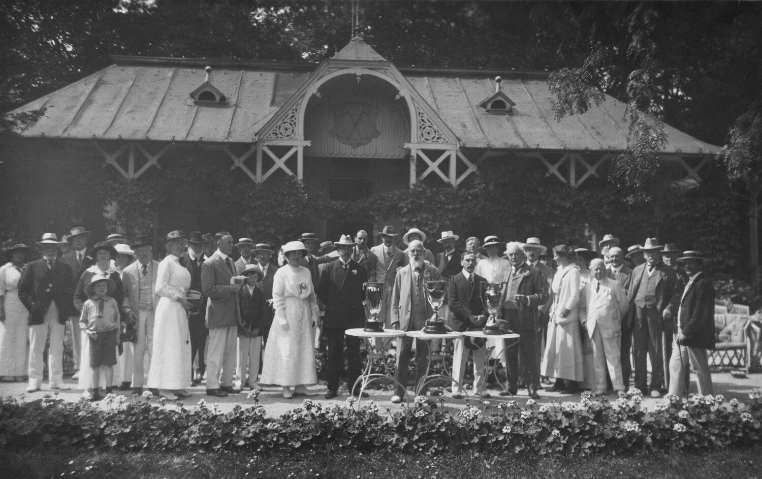 Historisches Foto vom Golfclub Bad Homburg