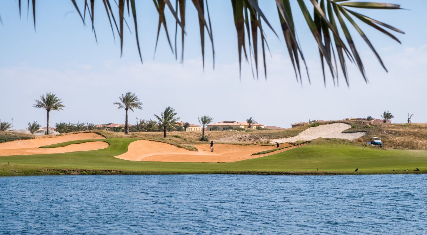 Golfplatz auf Saadiyat Island