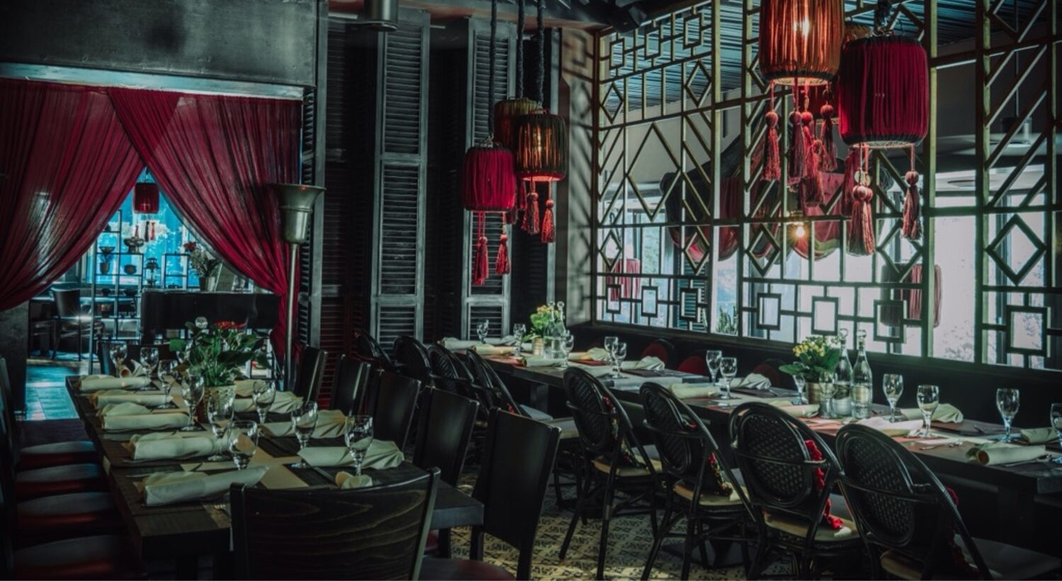 Innenraum des Restaurants NGON.