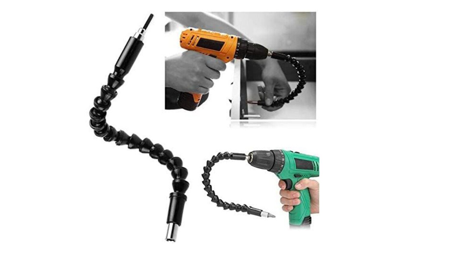 Eine Gelenkwelle, die an Akkuschraubern montiert ist Eine Gelenkwelle, die an Akkuschraubern montiert ist