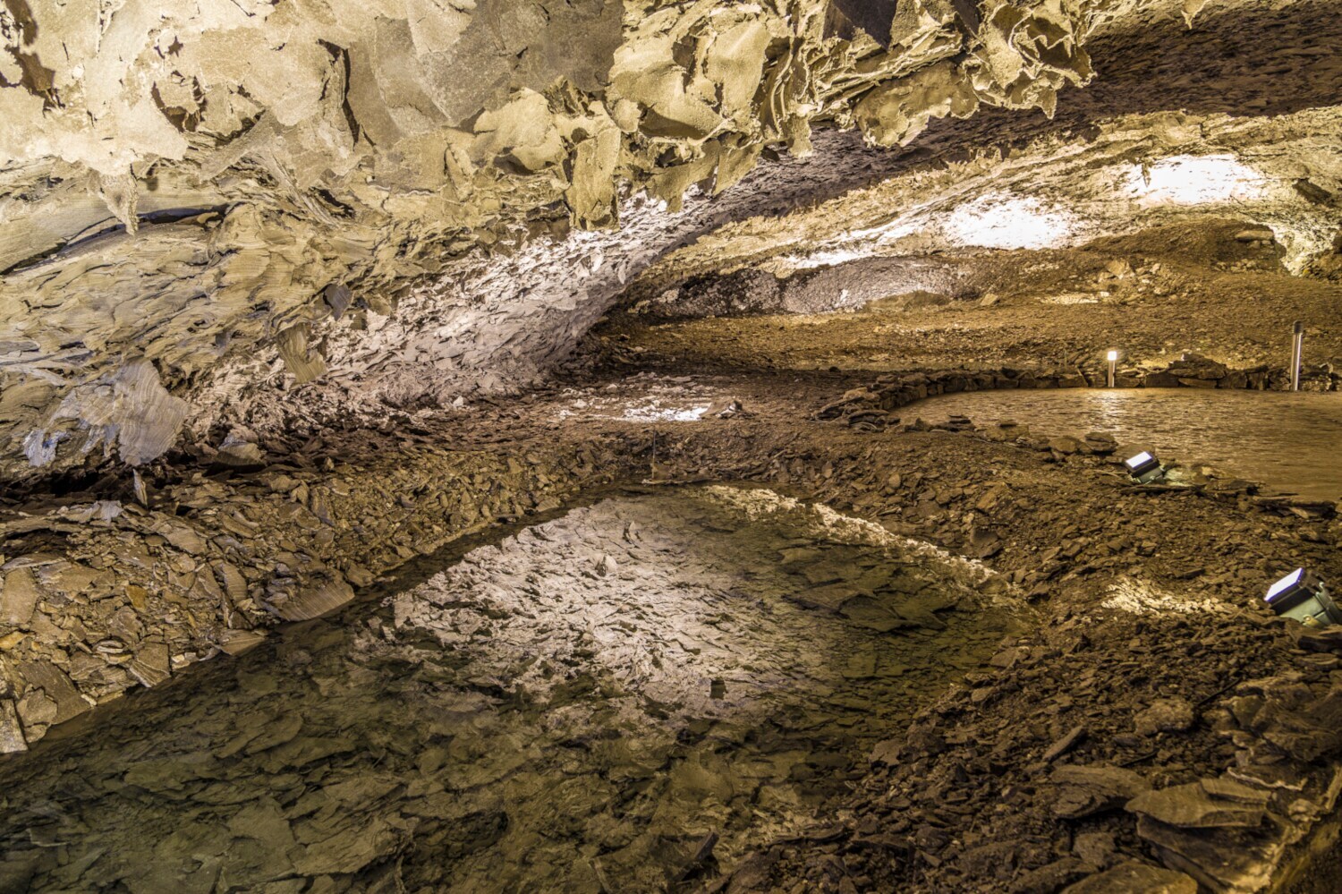 Blick in eine Höhle