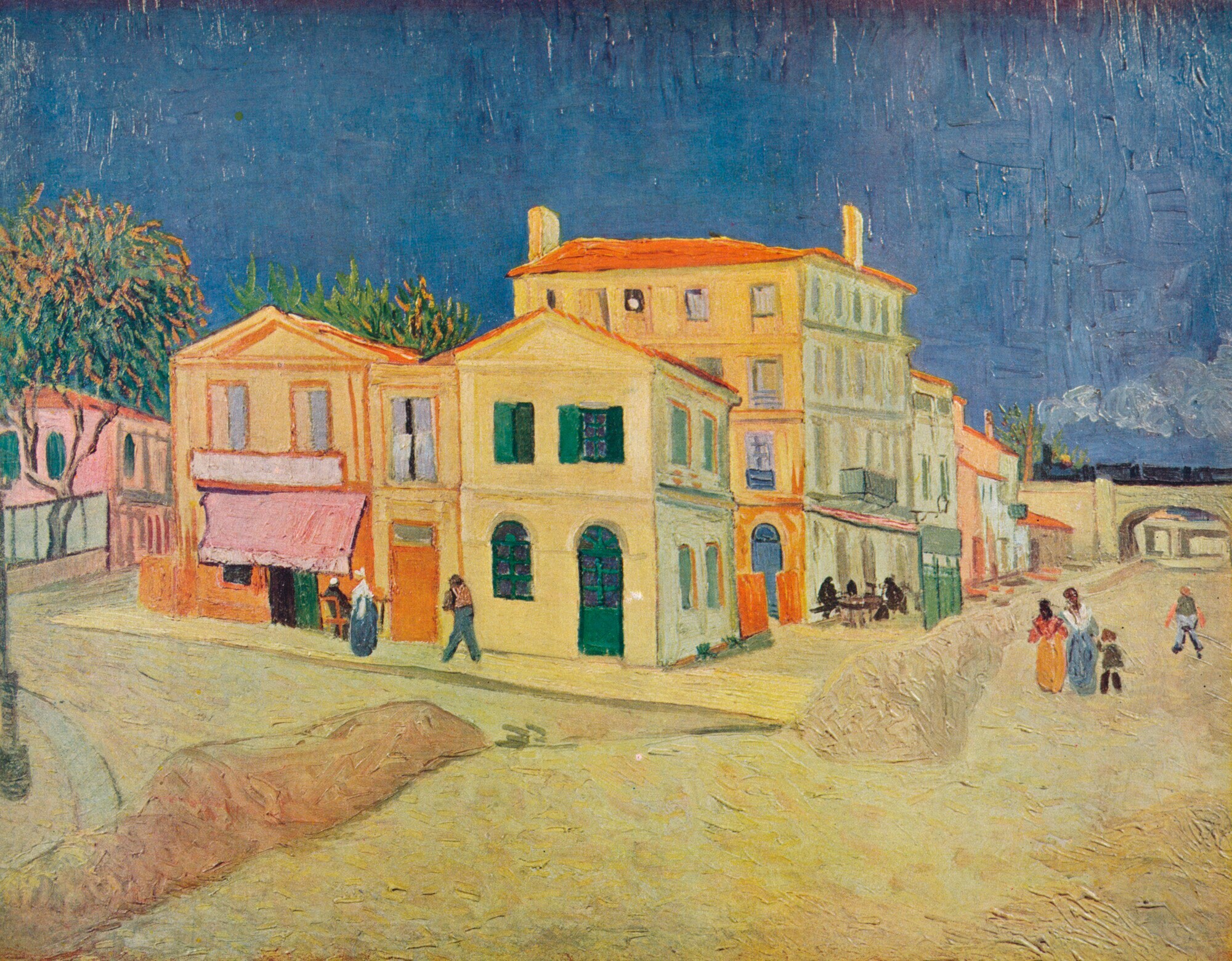 Van Goghs Gemälde „Das gelbe Haus“ Van Goghs Gemälde „Das gelbe Haus“