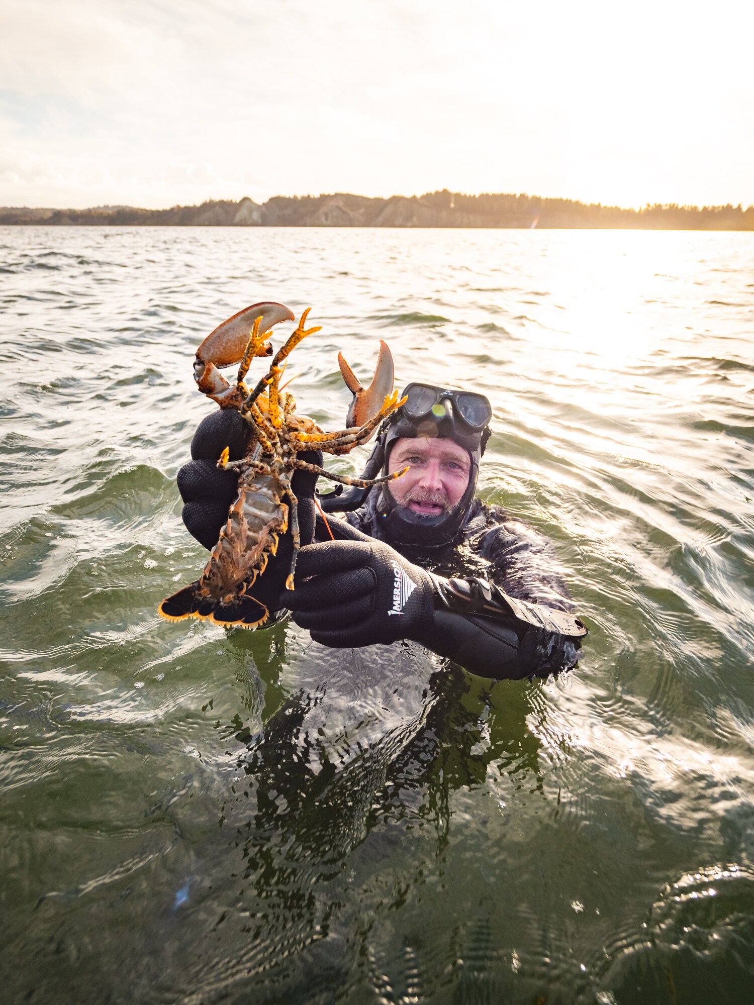 Brian Bojsen fängt Hummer