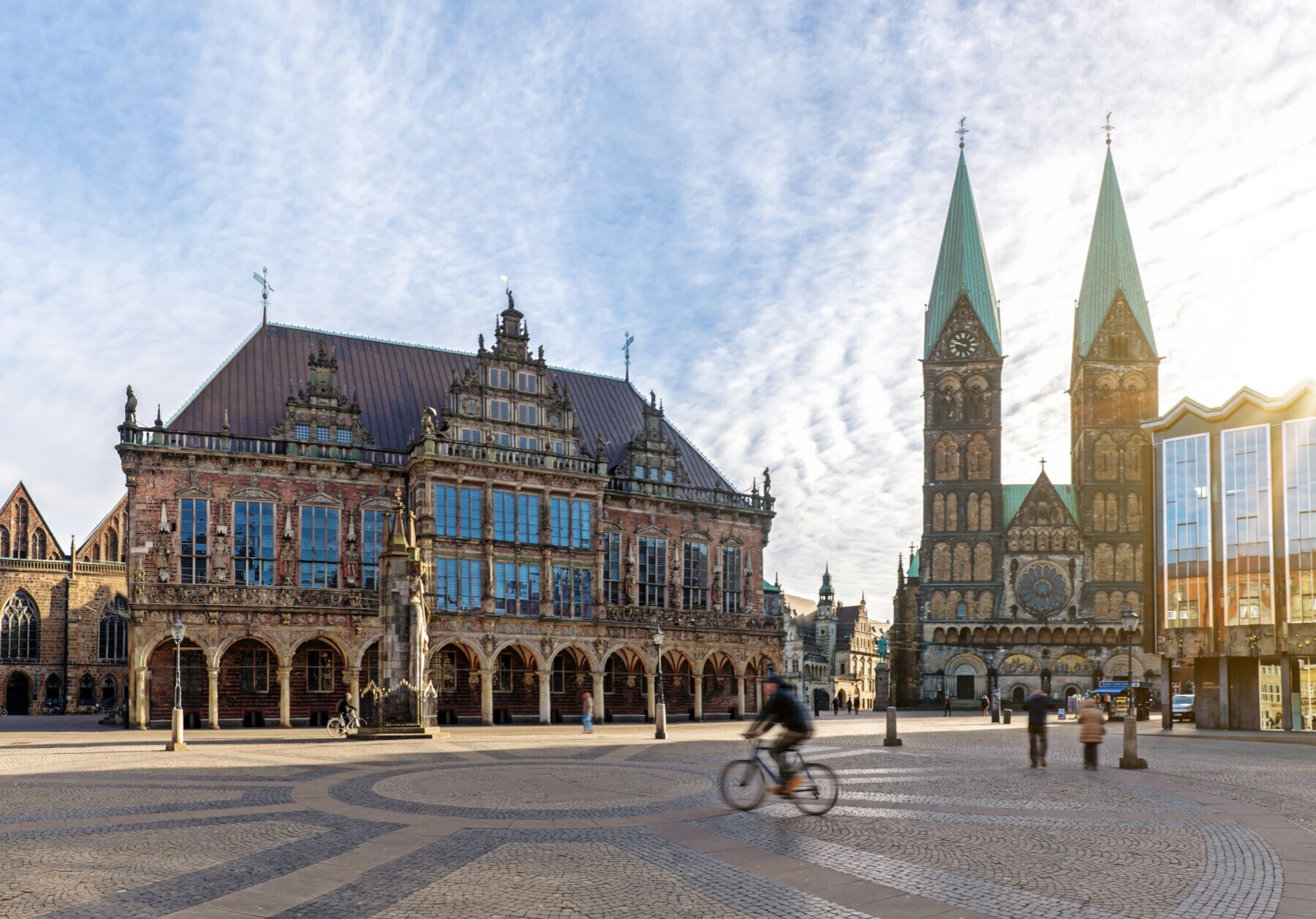 Stadtansicht von Bremen