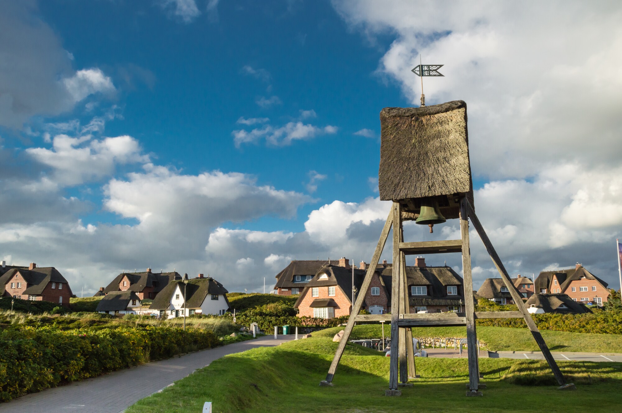 Friesisches Dorf auf Sylt