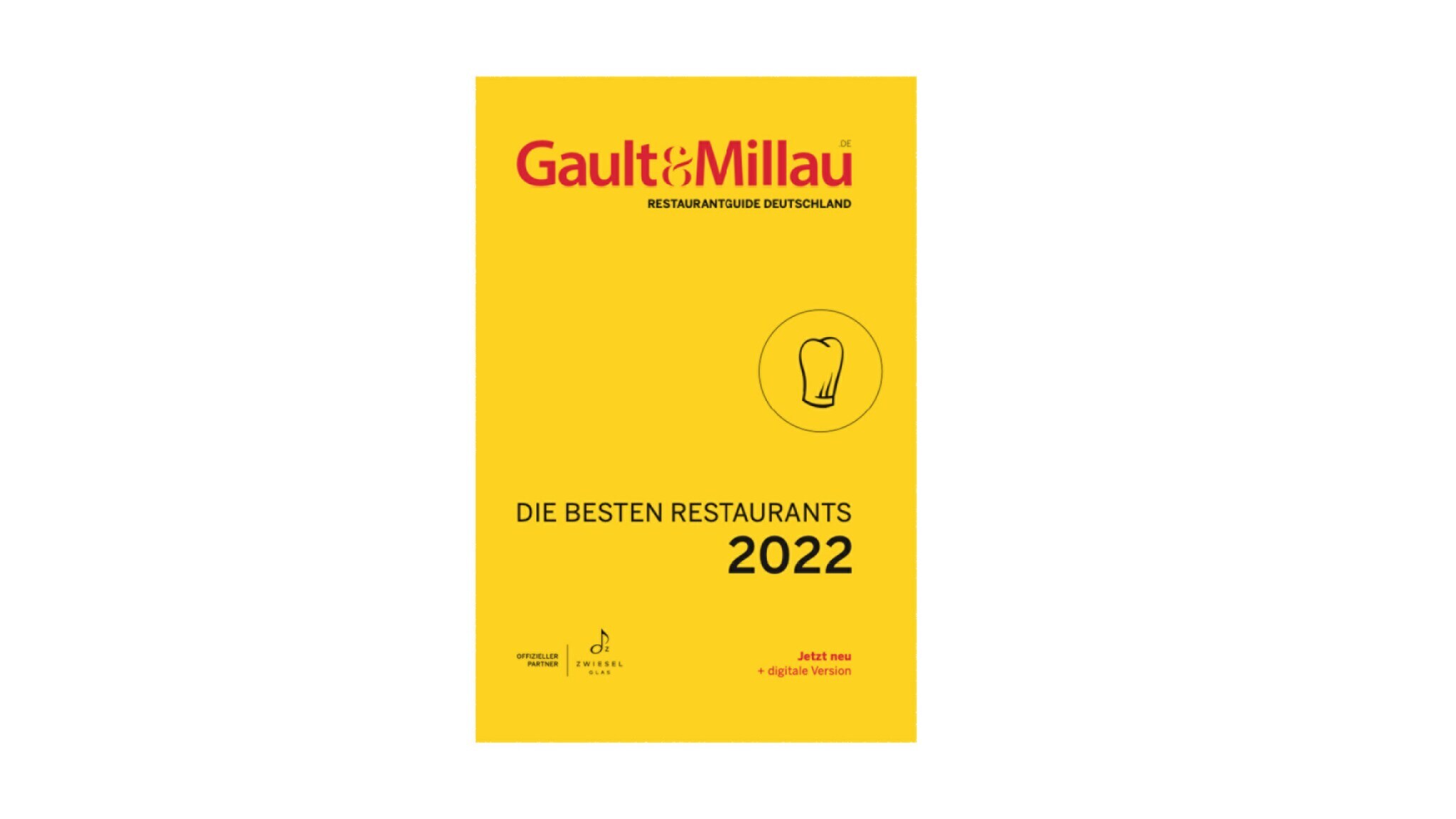 Abbildung der Covers des Gourmethefts Gault und Millau 2022