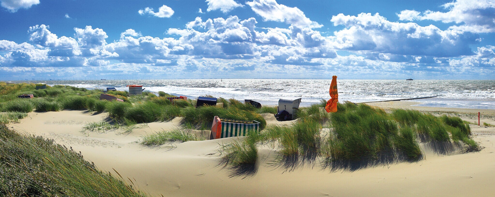 Südstrand der Insel Borkum