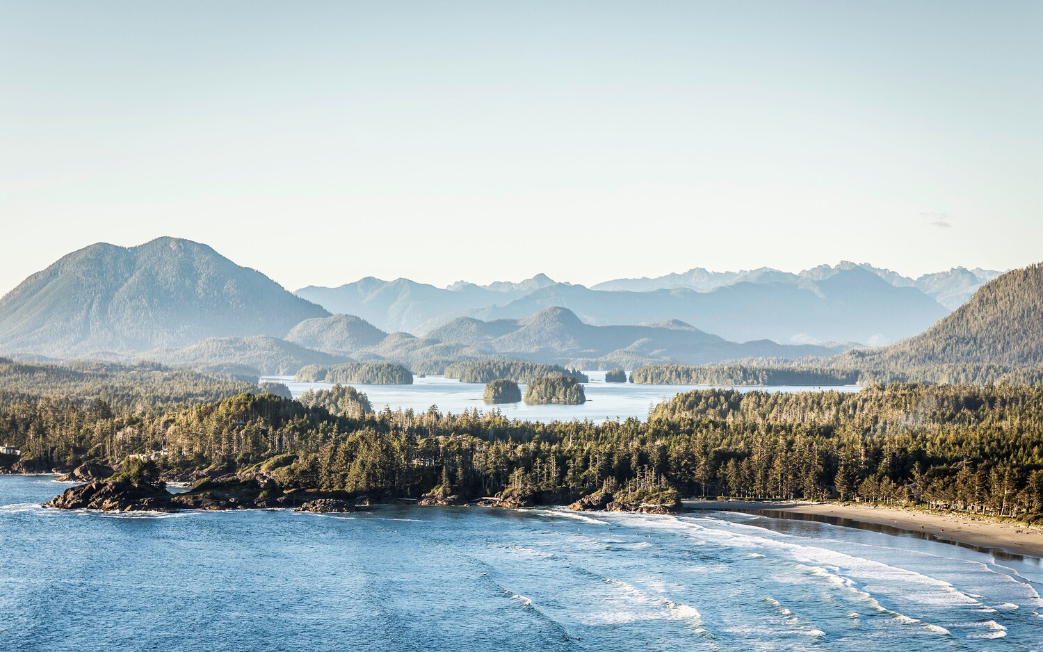 Blick auf Vancouver Island