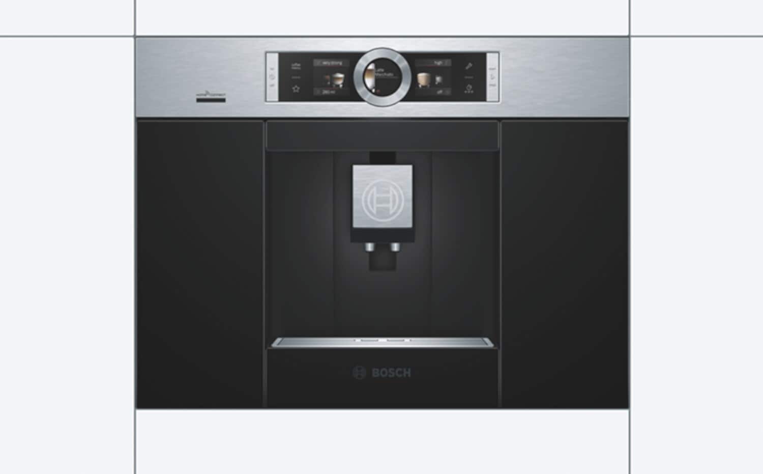 Vorderansicht des Einbaugerätes Bosch CTL636ES6 Serie 8 Vorderansicht des Einbaugerätes Bosch CTL636ES6 Serie 8