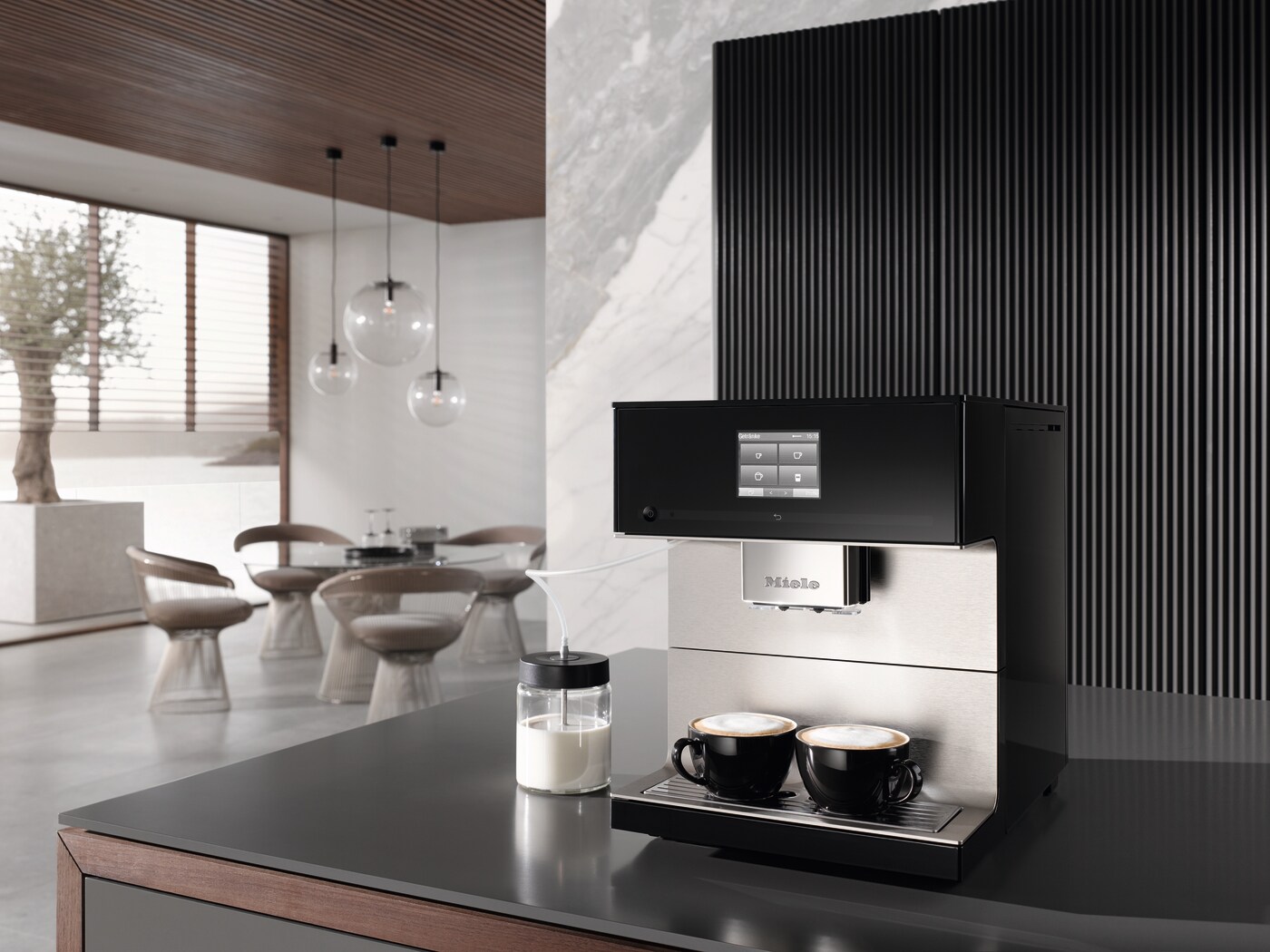 Vorderansicht des Miele CM 7550 CoffeePassion