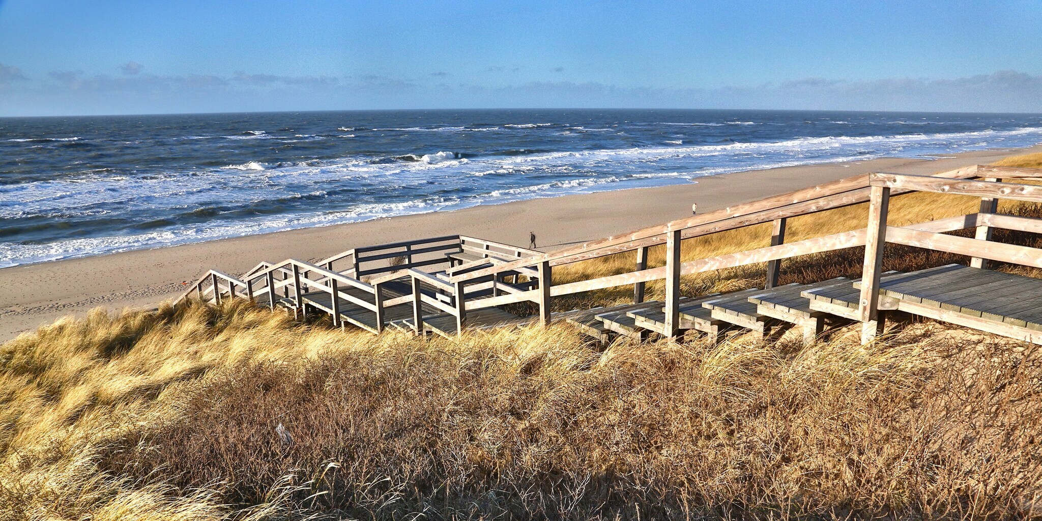 Strandbereich auf Sylt bei Rantum