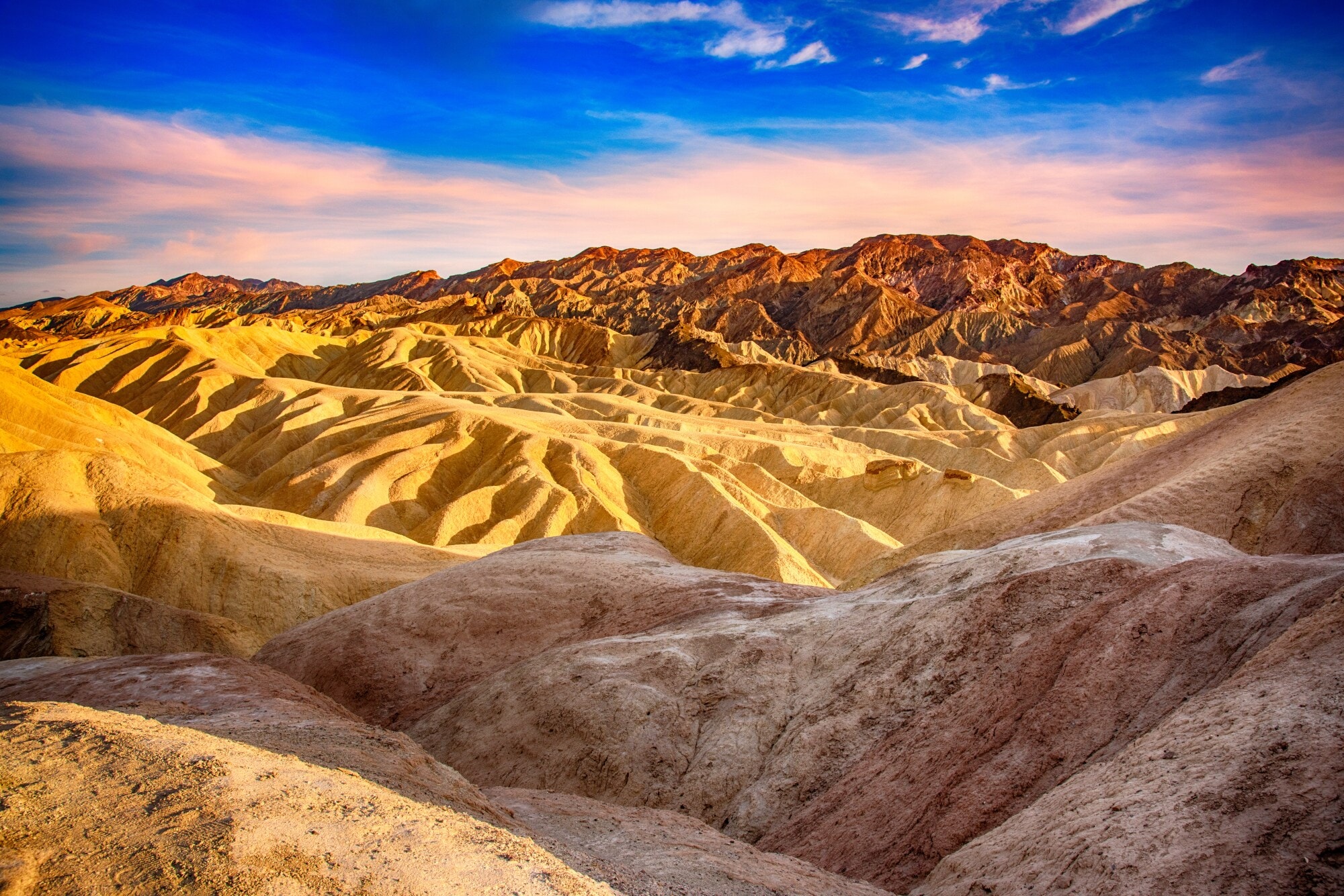 Blick über das Death Valley Blick über das Death Valley
