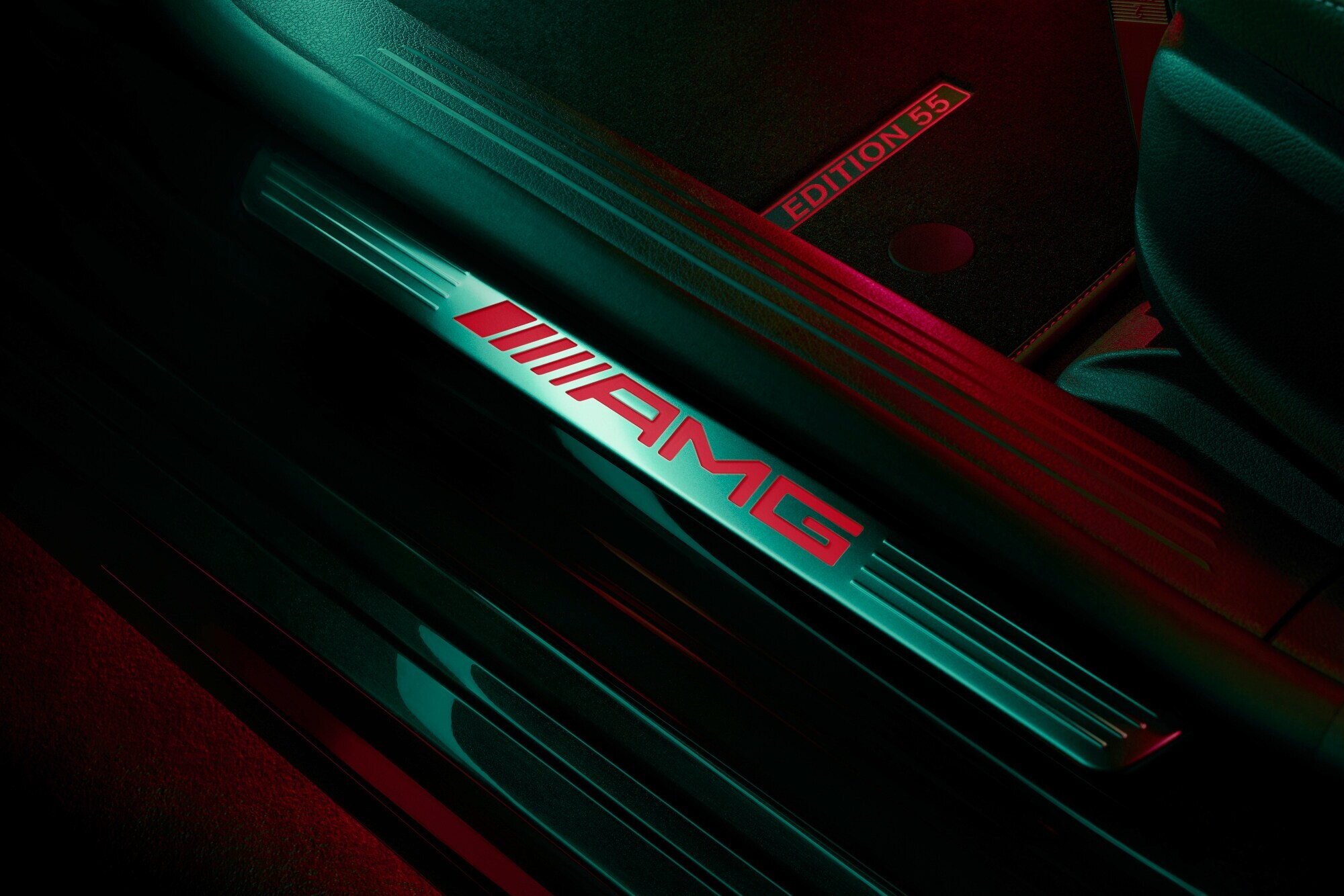 Einstiegsleiste eines Autos