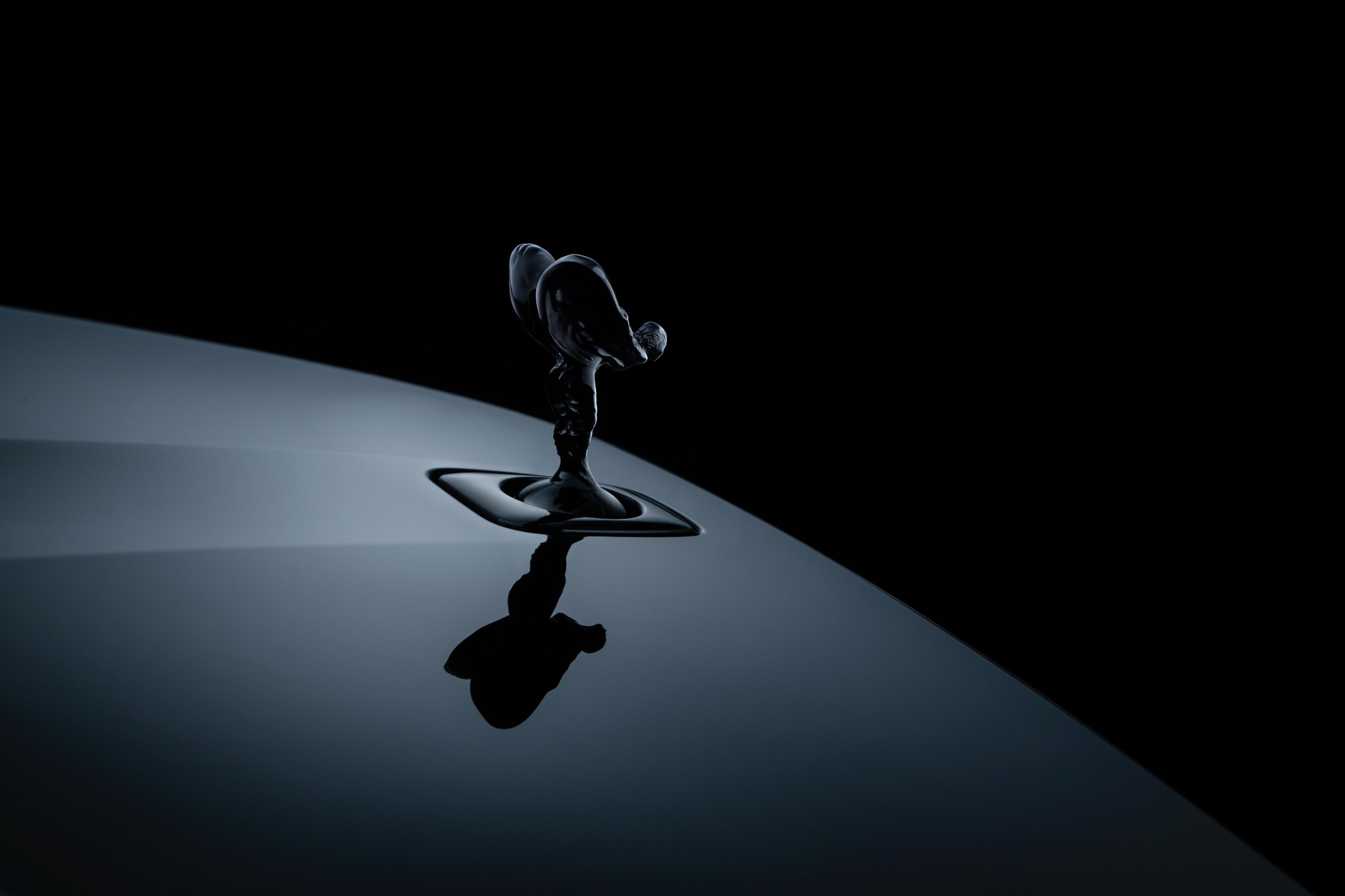 Detailaufnahme einer Kühlerfigur