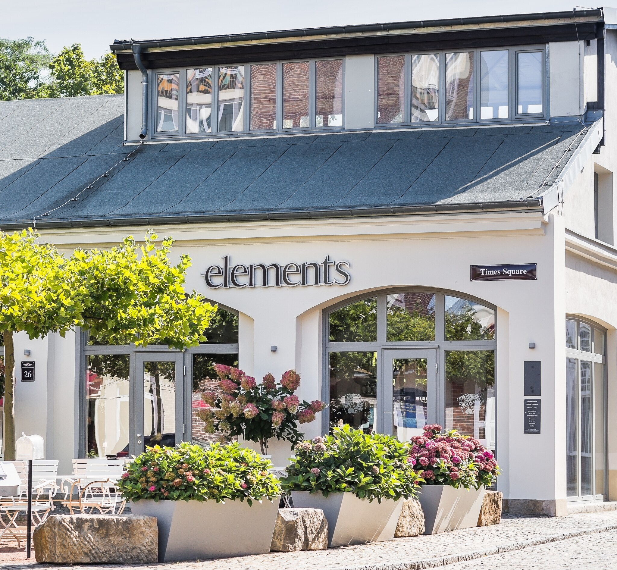 Bild des Restaurants Elements im Areal der Zeitenströmung in der Dresdner Albertstadt