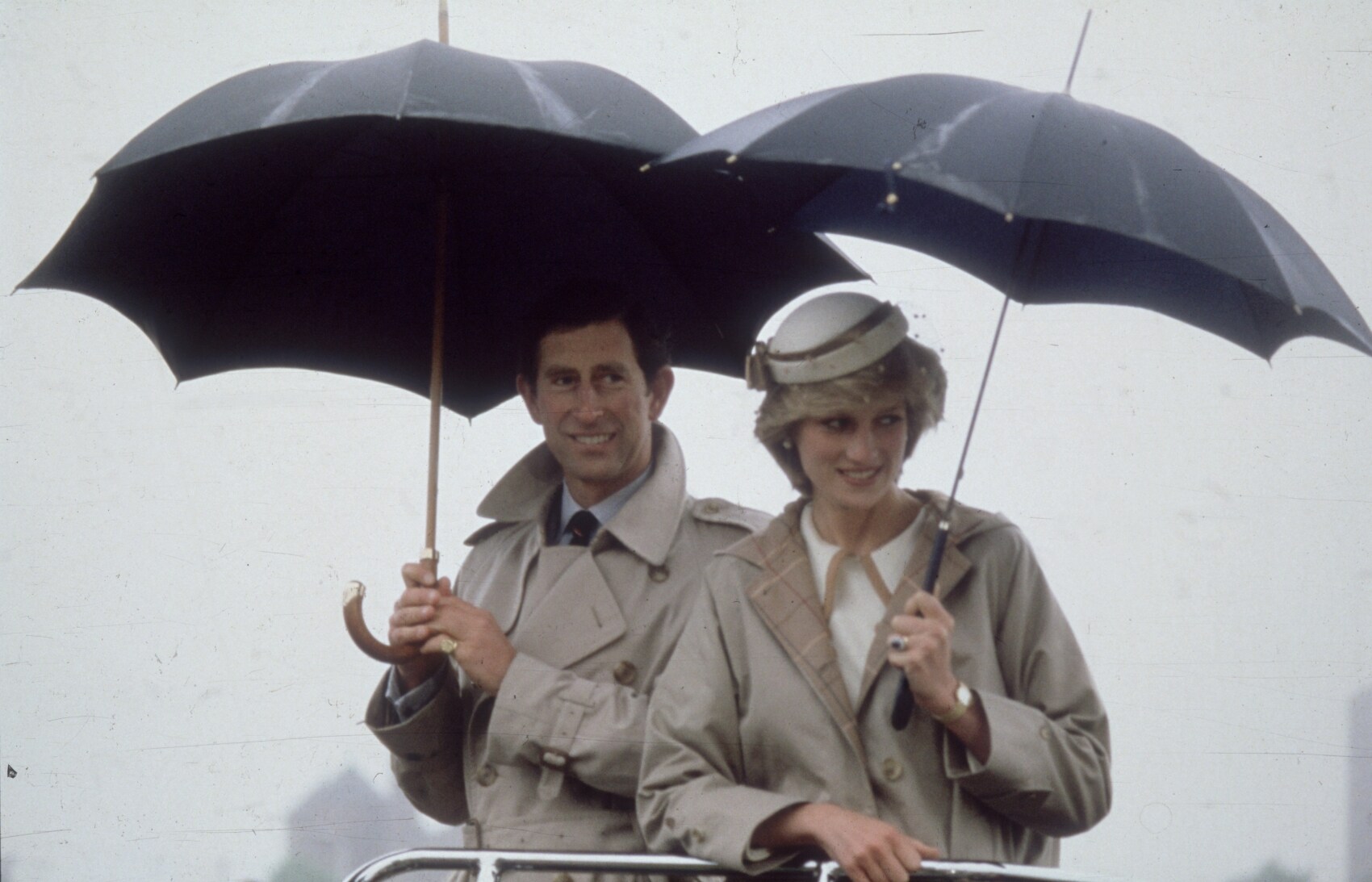 15th June 1983: Charles, Prince of Wales, and Diana, Princess of Wales, (1961 - 1997) on holiday in Nova Scotia. (Photo by Central Press/Getty Images) 15th June 1983: Charles, Prince of Wales, and Diana, Princess of Wales, (1961 - 1997) on holiday in Nova Scotia. (Photo by Central Press/Getty Images)