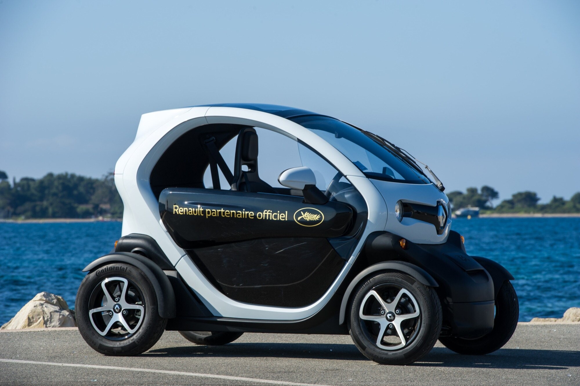 Seitenansicht des Renault Twizy Seitenansicht des Renault Twizy