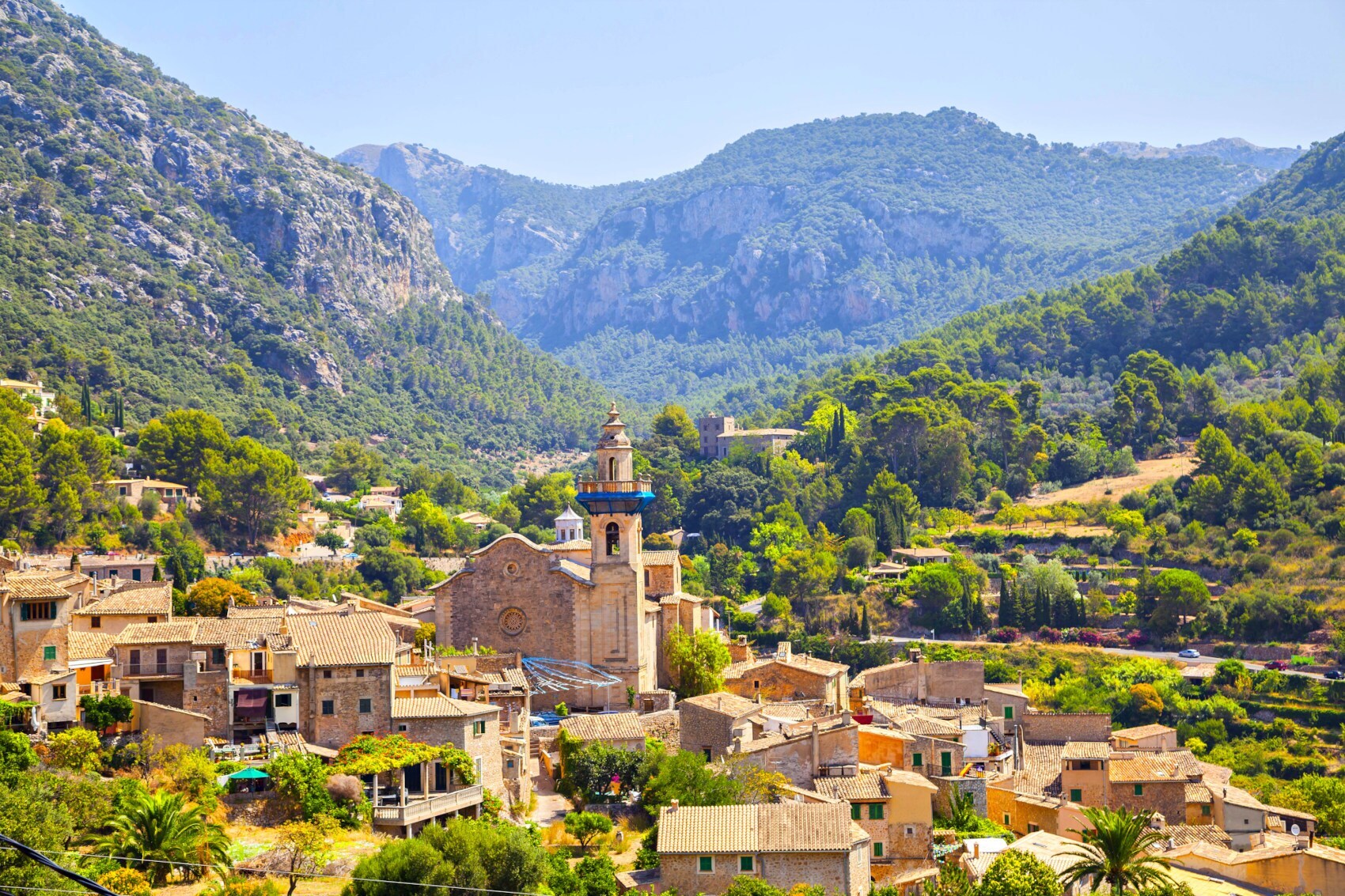 Ein Bergdorf auf Mallorca Ein Bergdorf auf Mallorca