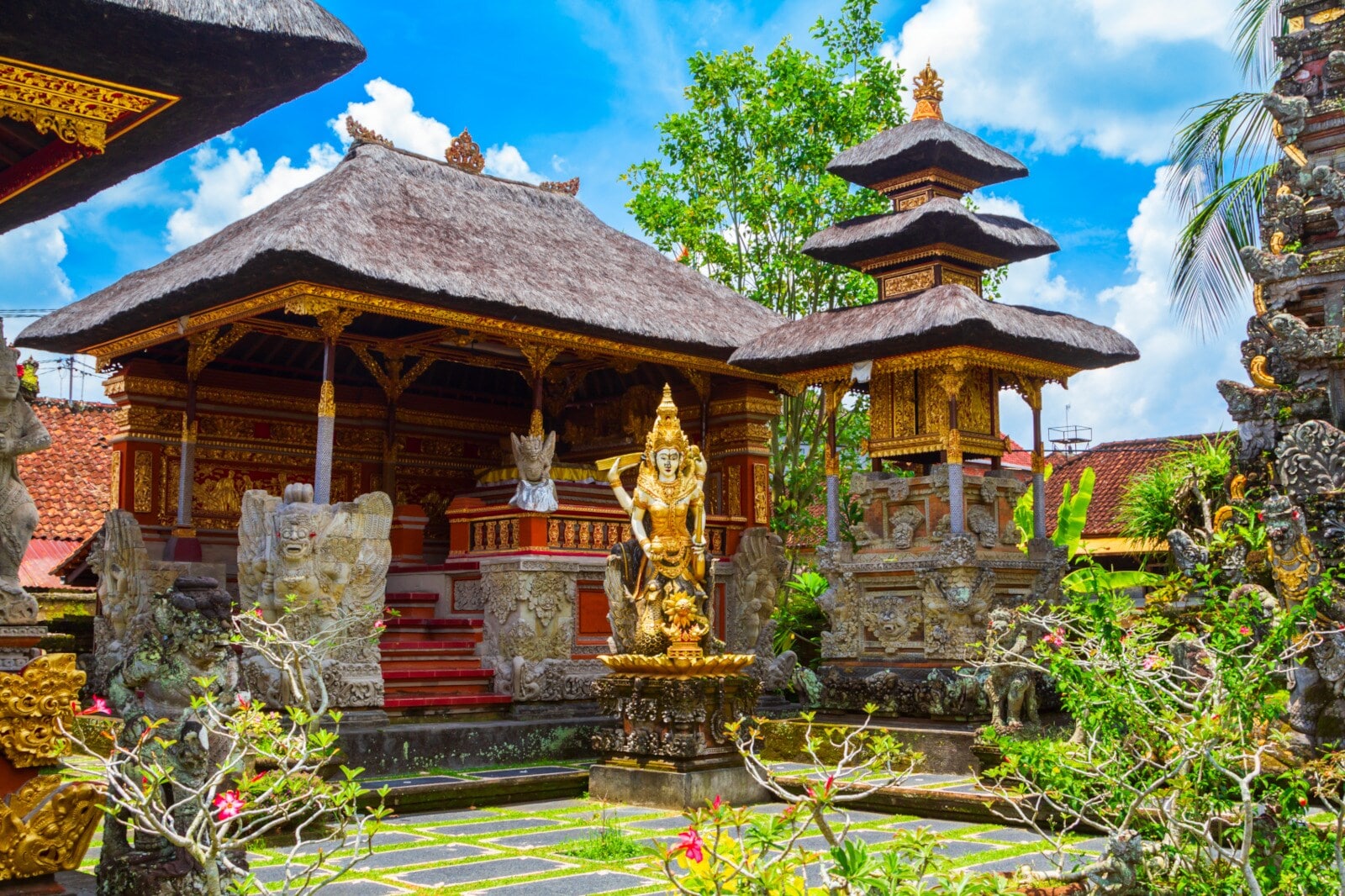 Pura Saraswati Tempel in Ubud Pura Saraswati Tempel in Ubud