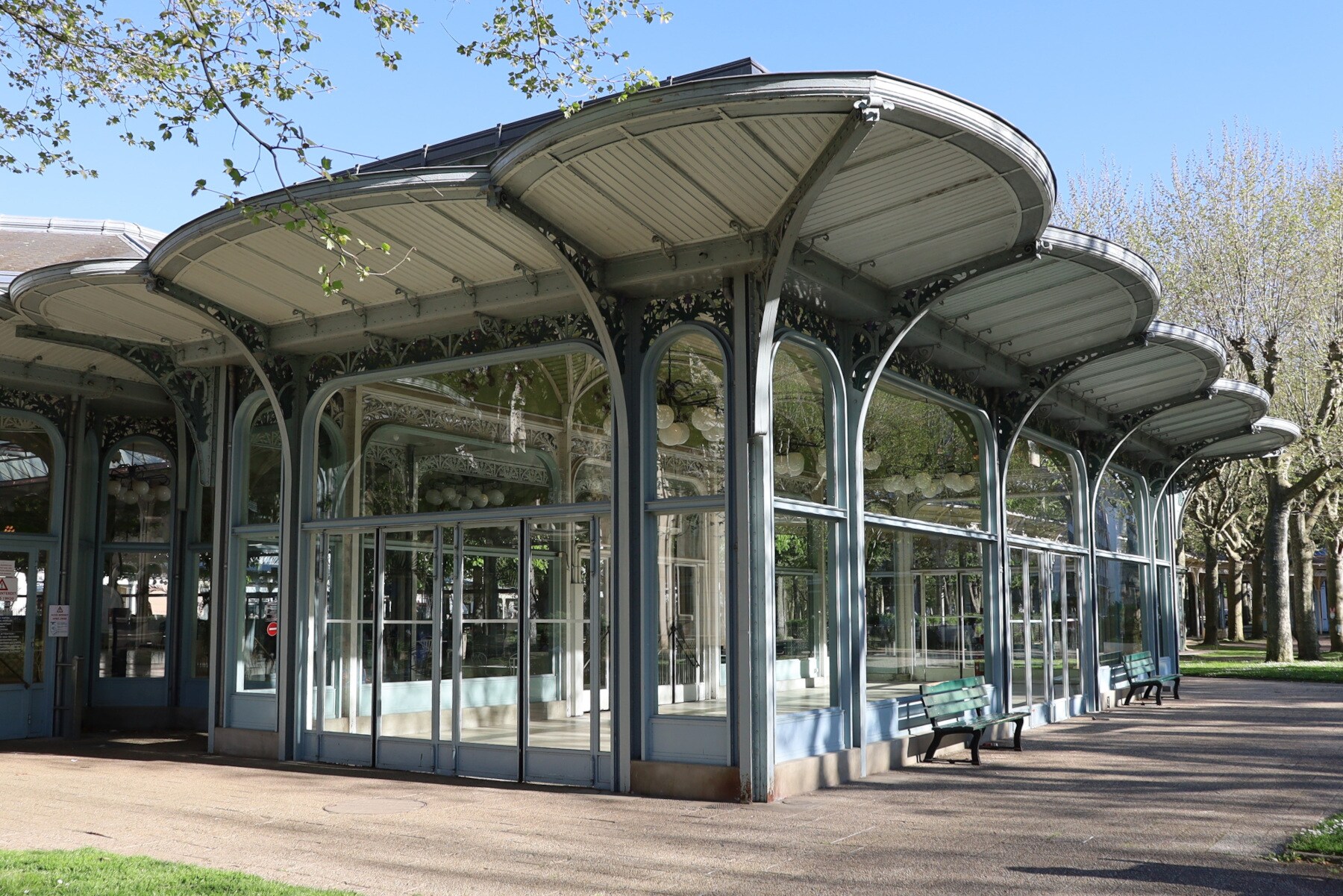 Gebäude in der Stadt Vichy, Frankreich Gebäude in der Stadt Vichy, Frankreich