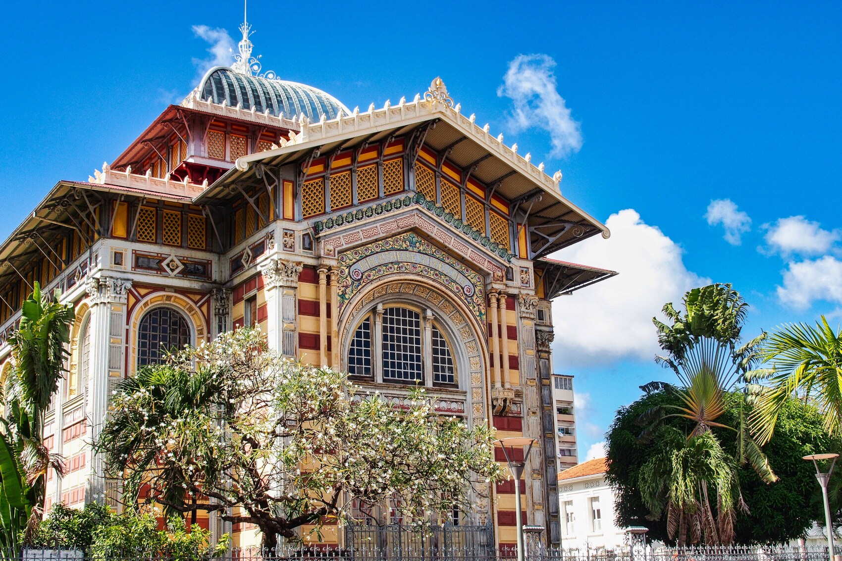 Außenansicht der Bibliothèque Schœlcher Außenansicht der Bibliothèque Schœlcher