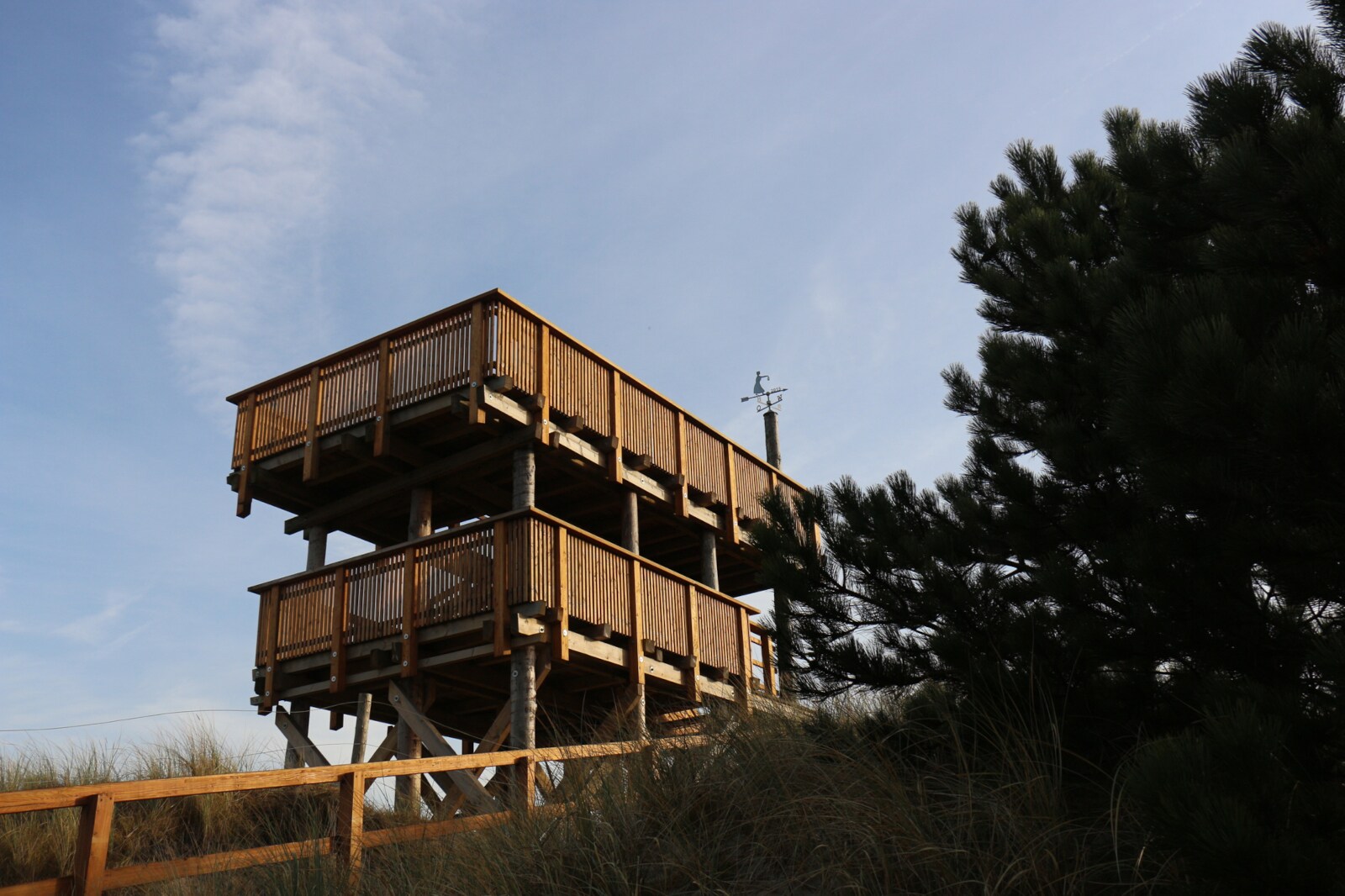 Aussichtsplattform aus Holz