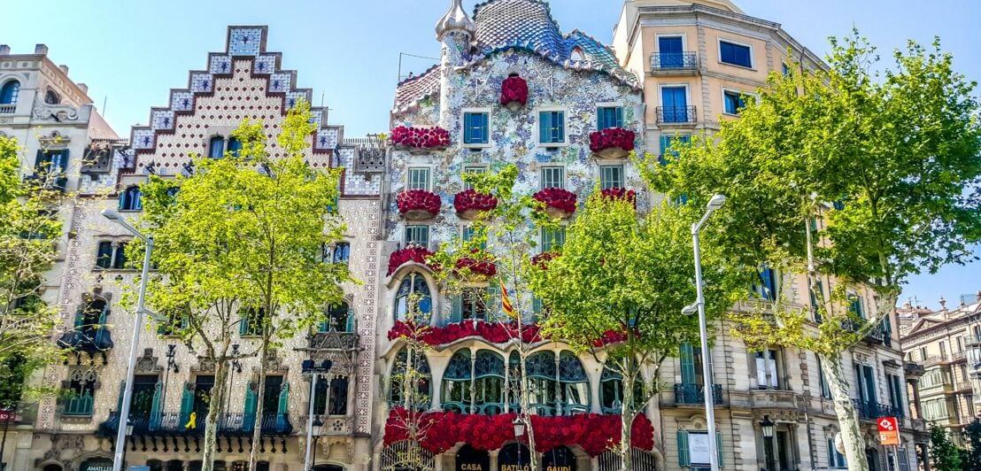 Frontansicht der Casa Batlló