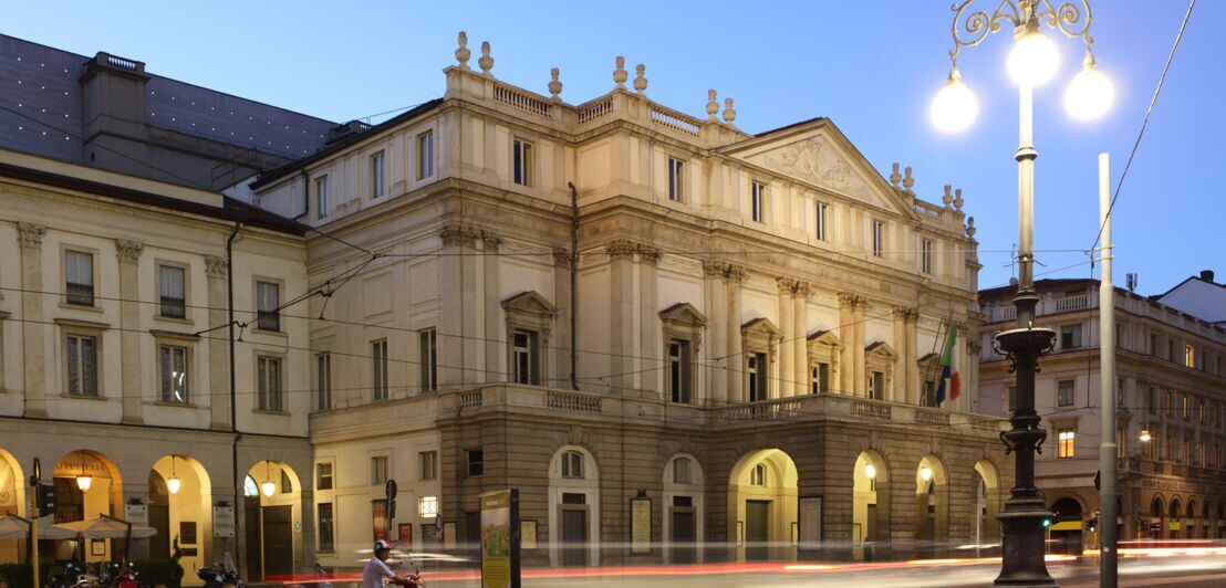 Das Teatro alla Scala in Mailand
