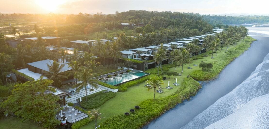 Die Anlage des Soori Bali Resorts