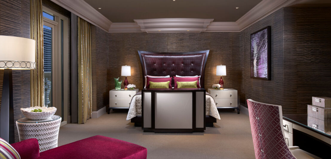 Ein Zweibettzimmer im Luxushotel Bellagio in Las Vegas