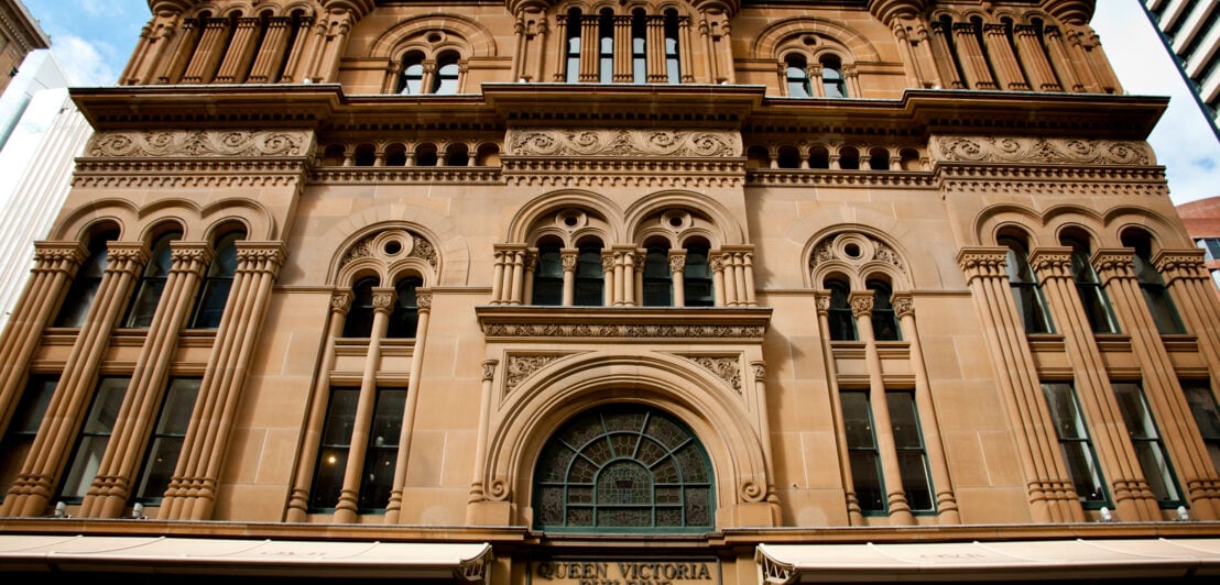 Fassade vom Queen Victoria Building in Sydney