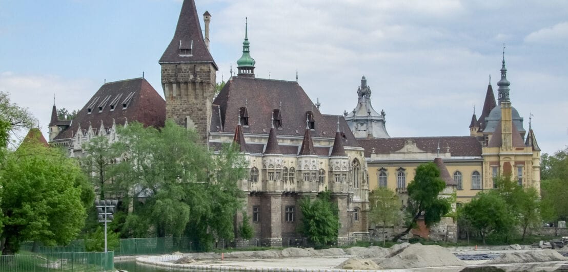 Die Burh Vajdahunyad in Budapest