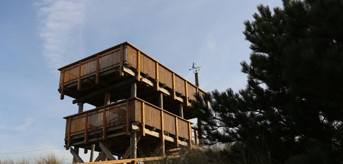 Aussichtsplattform aus Holz