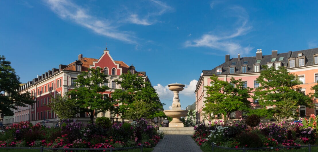 Der Gärtnerplatz in München