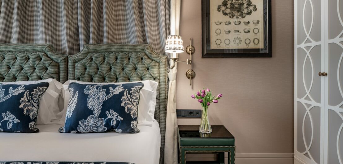 Ein Doppelzimmer im NH Collection Valencia Colón