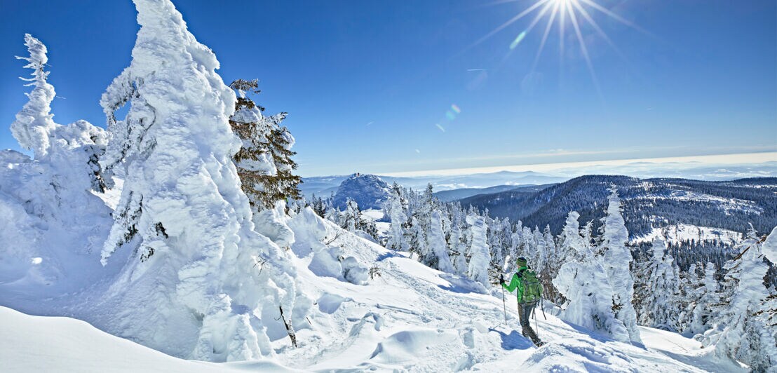 Winterlandschaft im Allgäu.