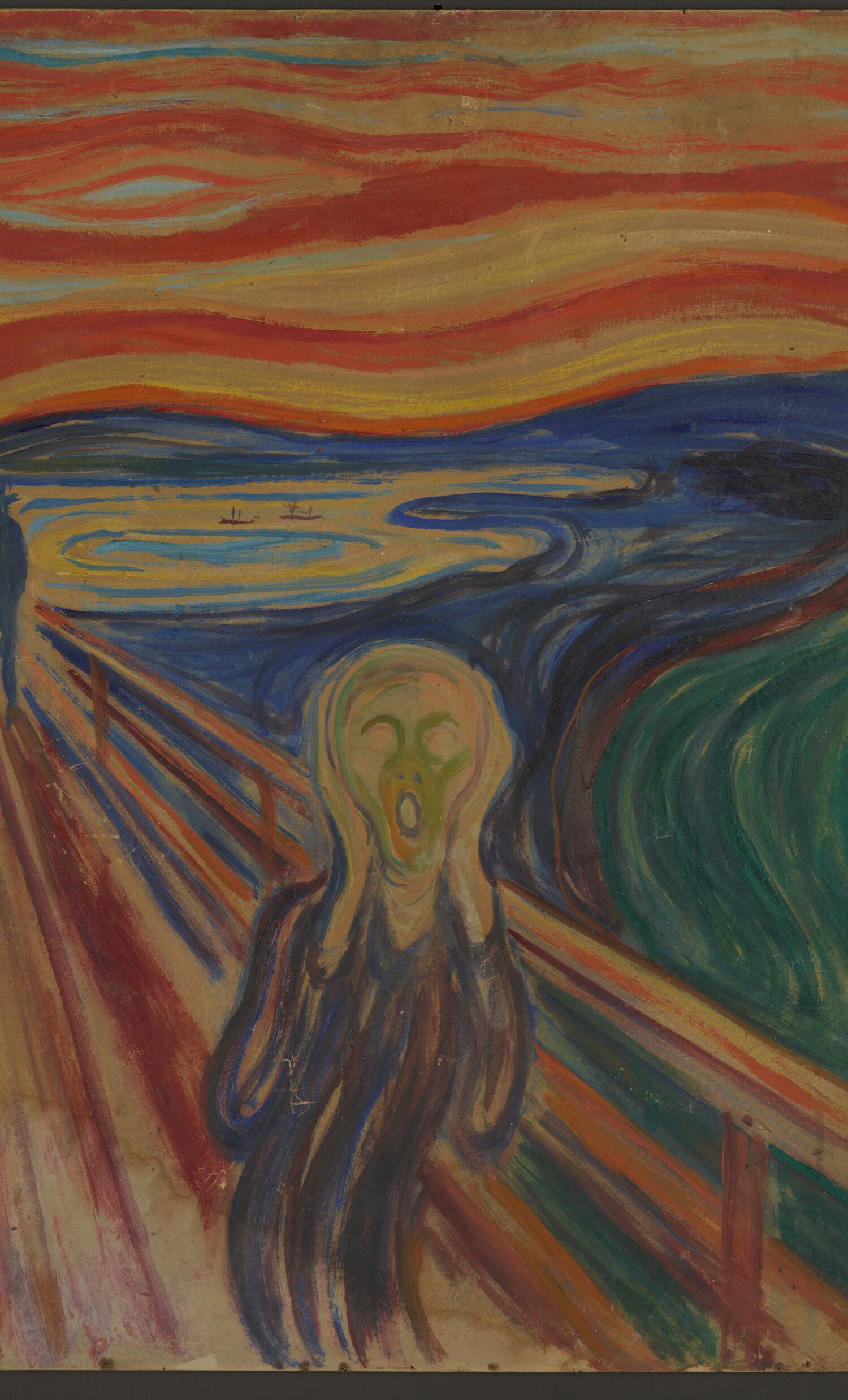 Das Gemälde „Der Schrei“ von Edvard Munch