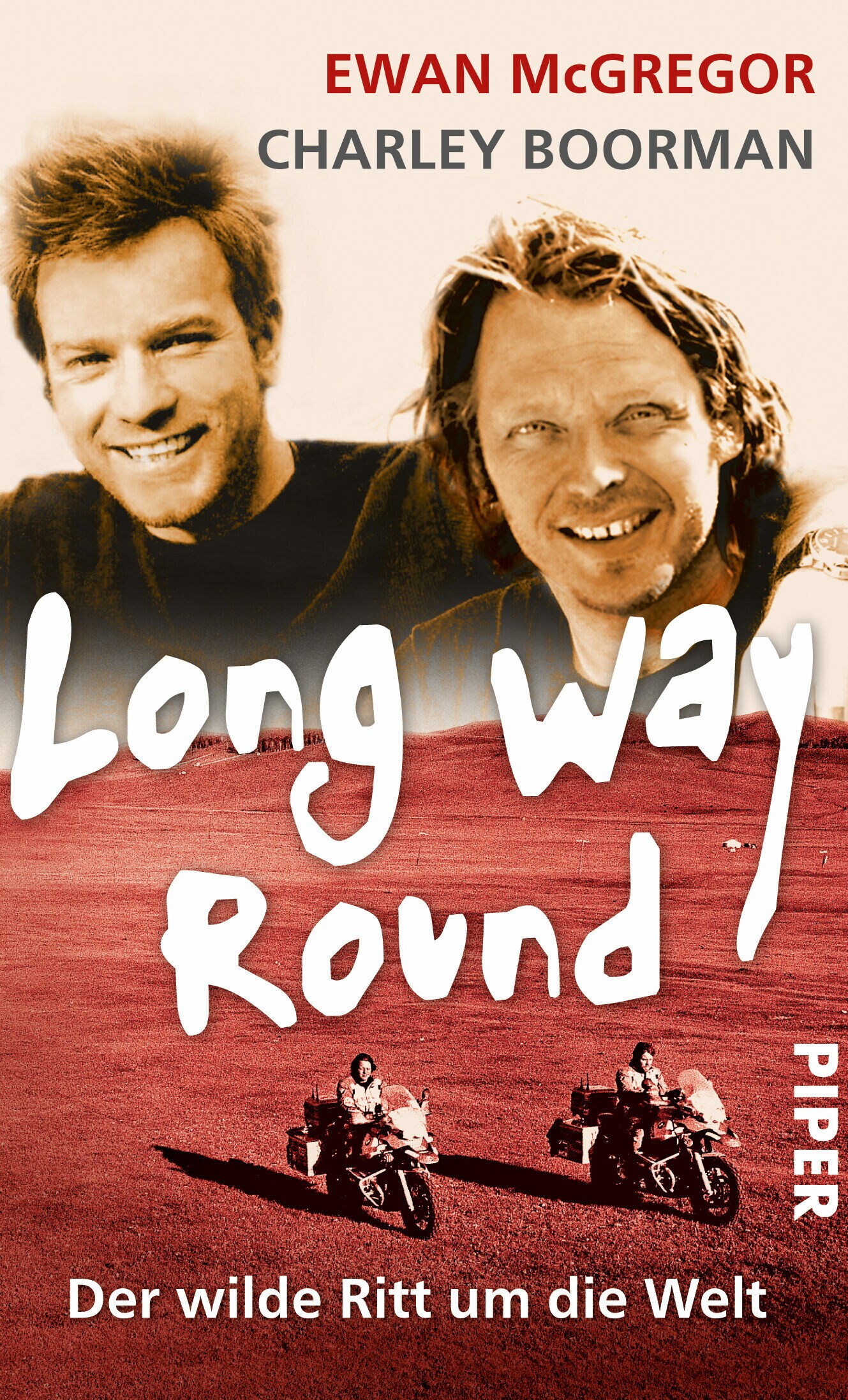 Cover des Buches mit dem Titel Long Way Round