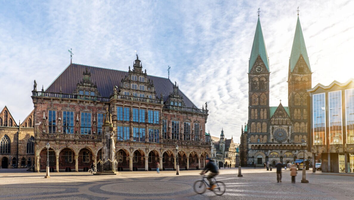 Stadtansicht von Bremen