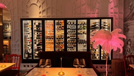 Das Restaurant Casa de Rosé in Frankfurt