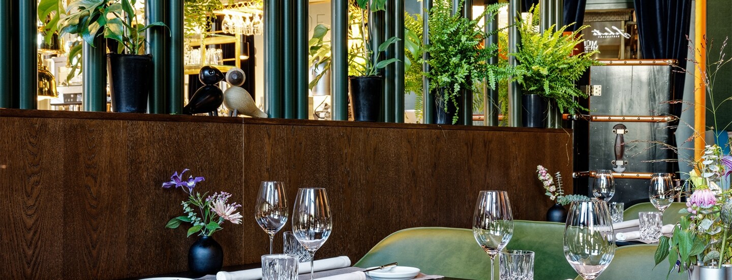 Ein Tisch in einem Restaurant