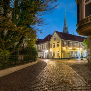 Oldenburger Altstadt am Abend