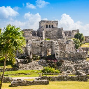 Maya-Ruinen in Mexiko