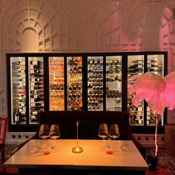 Das Restaurant Casa de Rosé in Frankfurt