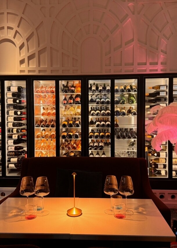 Das Restaurant Casa de Rosé in Frankfurt