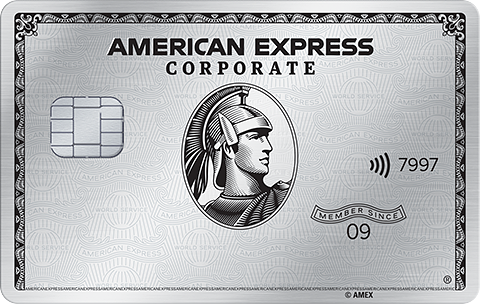 American Express Corporate Platinum Card aus Metall