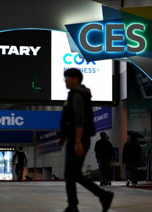 Technik-Messe CES in Las Vegas
