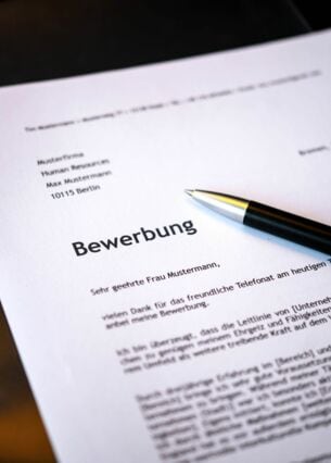 Bewerbung