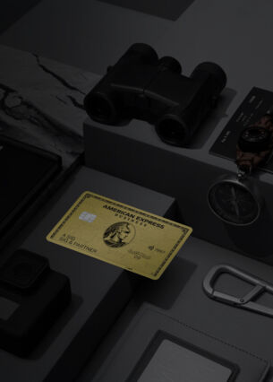 AMEX KV abgedunkelt business gold genderneutral