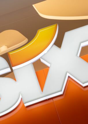 Das Logo des Autovermieters Sixt (zu dpa: «Sixt profitiert von Touristenscharen»)